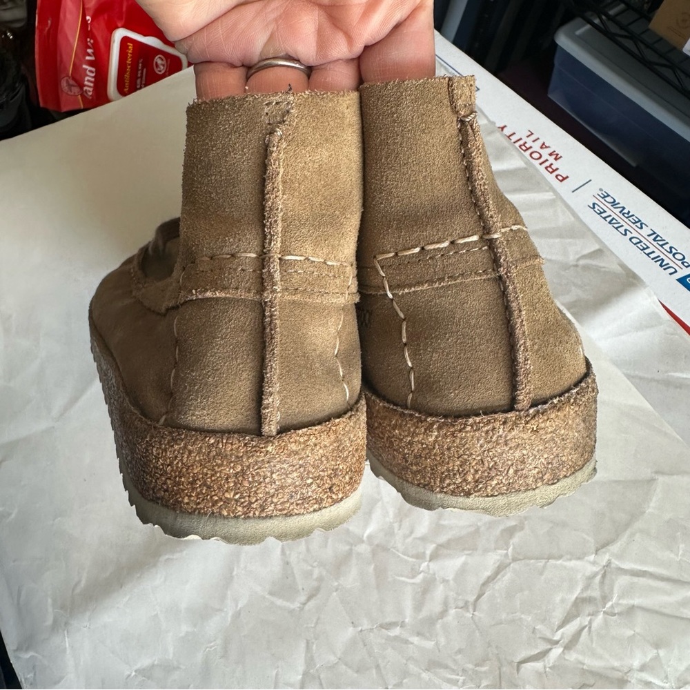 Birkenstock Taupe Suede Desert Boot - Picture 11 of 14
